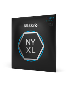 Jeu de cordes électriques NYXL Nickel Wound Light 3e corde filée 12-52