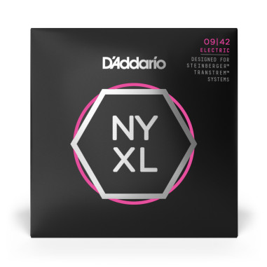 Jeu de cordes électriques NYXL Nickel Wound Super Light double boule 9-42