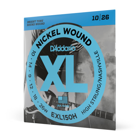 Jeu de cordes électriques XL Nickel Wound High-Strung/Nashville Tuning 10-26