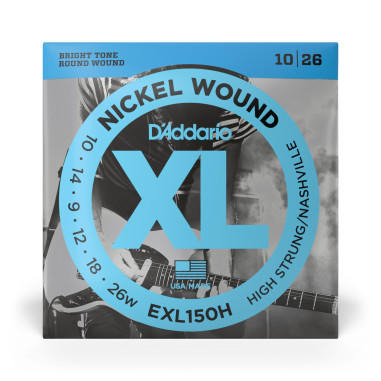 Jeu de cordes électriques XL Nickel Wound High-Strung/Nashville Tuning 10-26
