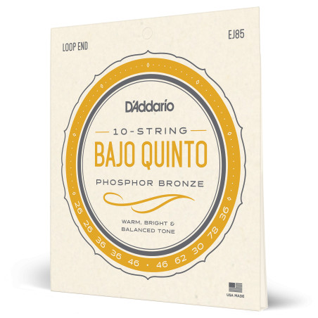 Jeu de cordes pour bajo quinto