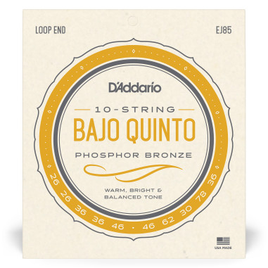 Jeu de cordes pour bajo quinto