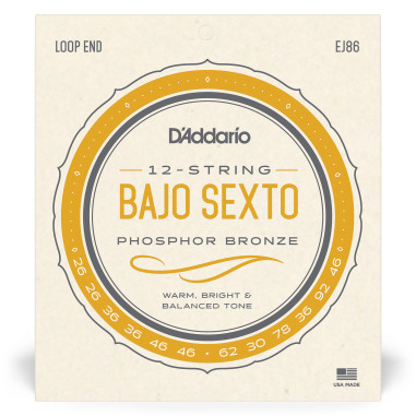 Jeu de cordes pour bajo sexto