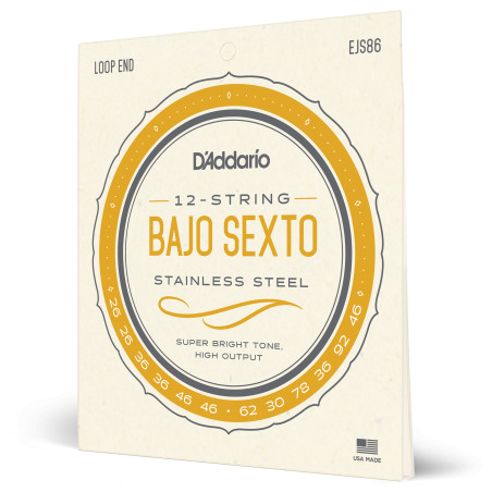 Bajo Sexto Stainless Steel Strings