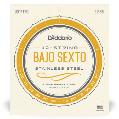 Bajo Sexto Stainless Steel Strings