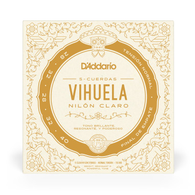 Jeu de cordes pour vihuela tension normale