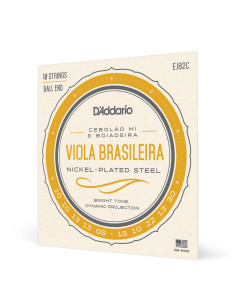 Jeu de cordes pour viola brasileira Cebolao Mi et Boiadeira