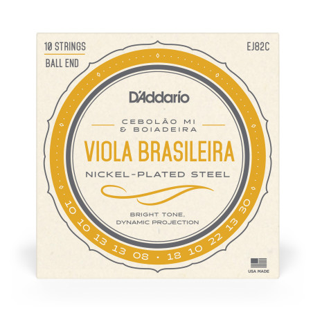 Viola Brasileira Set Cebolao Mi and Boiadeira