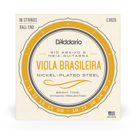 Viola Brasileira Set Rio Abaixo and Meia Guitarra