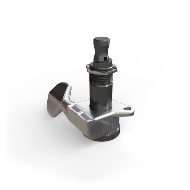 Auto-Trim Locking Tuning Machine Single In-Line Chrome