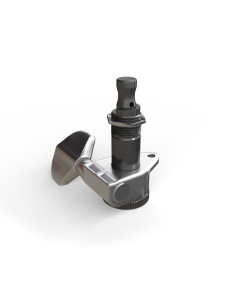 Auto-Trim Locking Tuning Machine Single Treble Side Chrome