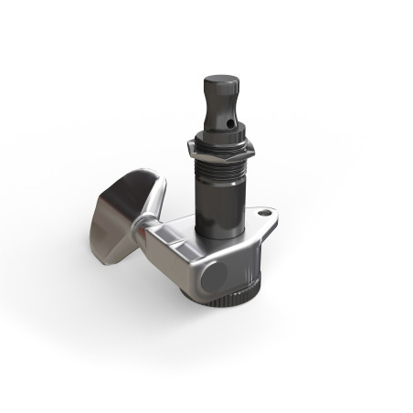 Auto-Trim Locking Tuning Machine Single Treble Side Chrome