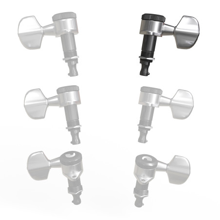 Auto-Trim Locking Tuning Machine Single Treble Side Chrome