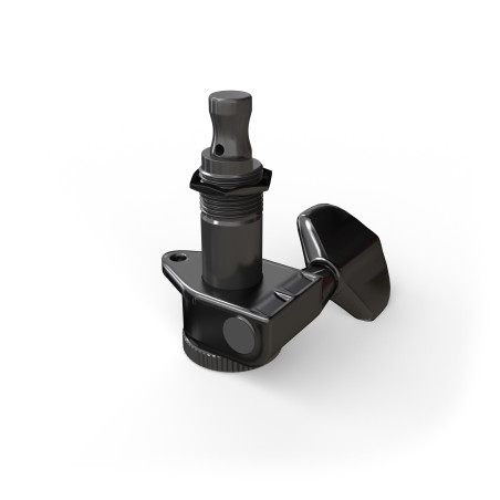 Auto-Trim Locking Tuning Machine Single Bass Side Black