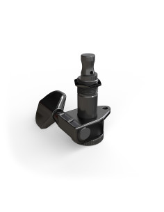 Auto-Trim Locking Tuning Machine Single Treble Side Black