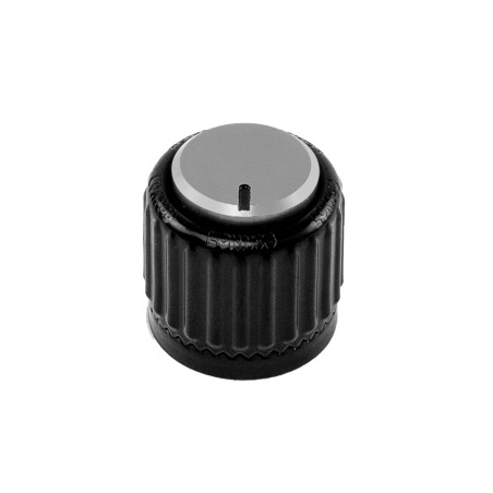 LokNob Large Black Silver