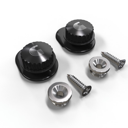 Système de fixation de sangle universel nickel