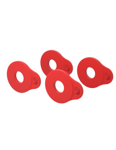 Flex Lock Strap Block 4 Pack Red