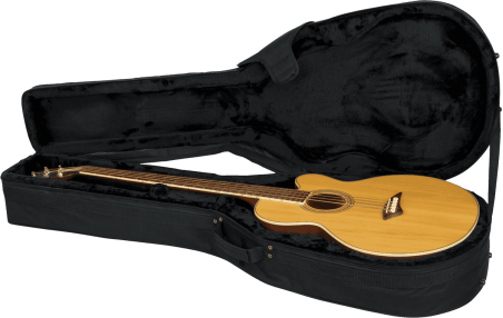 Acoustic bass guitar lightweight legacy hybrid case