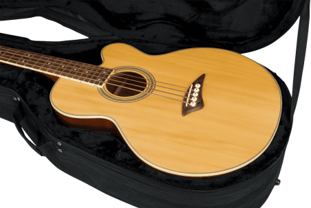 Acoustic bass guitar lightweight legacy hybrid case