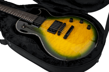 Les Paul style guitar lightweight legacy hybrid case