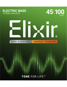 String set Nanoweb bass Light 45-100