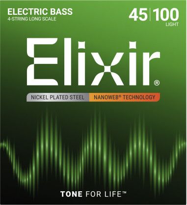 String set Nanoweb bass Light 45-100