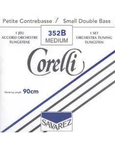 Corde à l'unité Ré Corelli Orchestre Tungstène pour petite contrebasse 1/4