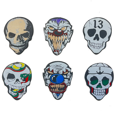 Lot de 6 médiators Monster-Picks monsters 5