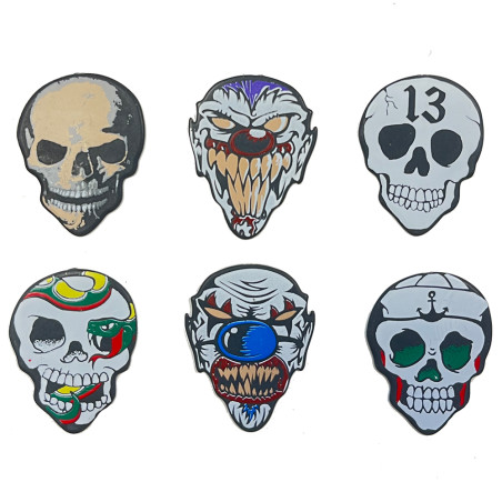 Lot de 6 médiators Monster-Picks monsters 5