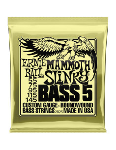 Jeu de 5 cordes Mammoth Slinky Bass 55-145