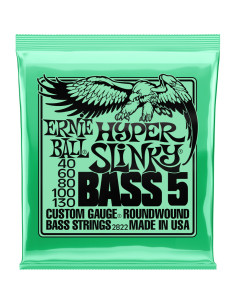Jeu de 5 cordes Hyper Slinky Bass 40-130