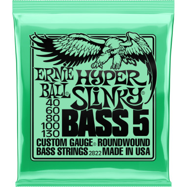 Bass 5-strings set Hyper Slinky 40-130