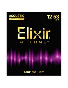 Acoustic strings set Attune Phosphor Bronze Light 12-53
