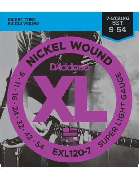 Electric strings set Nickel Wound EXtra-light 9-54