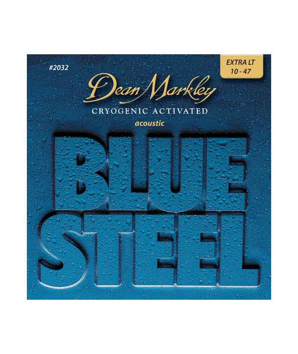 Jeu de cordes Folk Bronze Blue Steel Extra-light 10-48