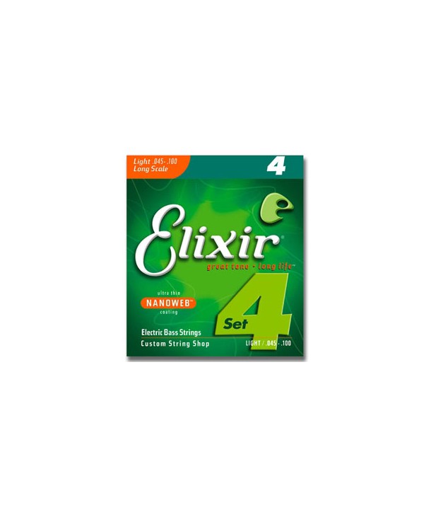 Jeu de cordes NANOWEB Basse Light 45-100