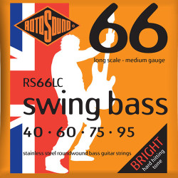 Jeu de cordes SWING BASS Médium 40-95 filé rond STAINLESS STEEL