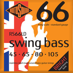 Jeu de cordes SWING BASS Standard 45-105 filé rond STAINLESS STEEL