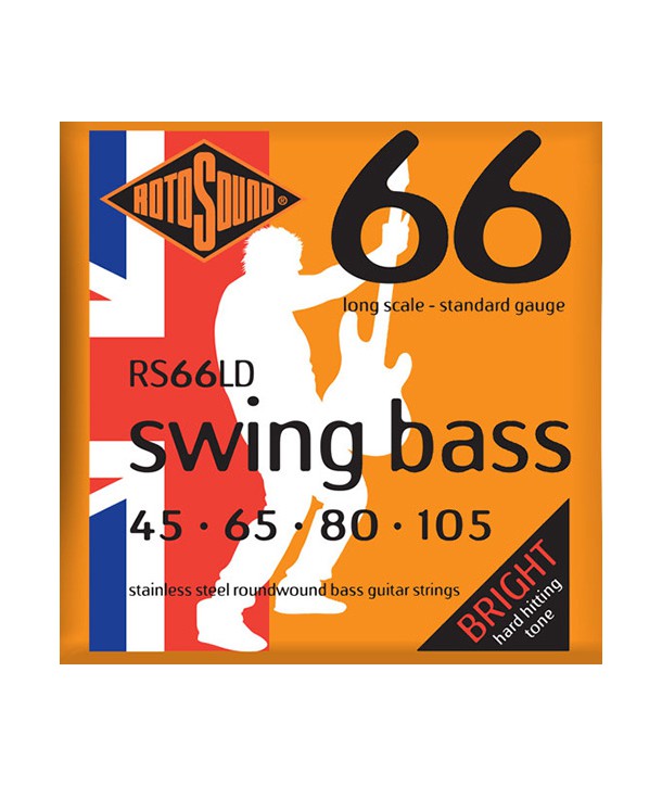 Jeu de cordes SWING BASS Standard 45-105 filé rond STAINLESS STEEL