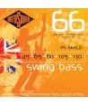 Jeu de cordes SWING BASS 5-Cordes Standard 45-130 filé rond STAINLESS STEEL