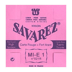 Corde Mi aigu Nylon rectifié tension forte