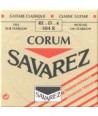 Corde unité Ré - CORUM filé argenté - tension rouge normale