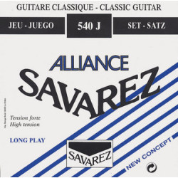 Jeu de cordes classique ALLIANCE Bleu tension Forte 540J