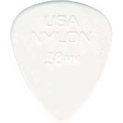 Lot de 6 médiators Nylon standard 0,38 EXTRA-SOUPLE