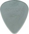 Lot de 6 médiators Nylon standard 0,60 MEDIUM-SOUPLE