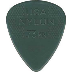 Lot de 6 médiators Nylon standard 0,73 Medium