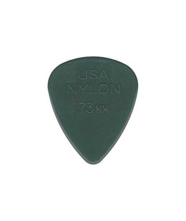 Lot de 6 médiators Nylon standard 0,73 Medium