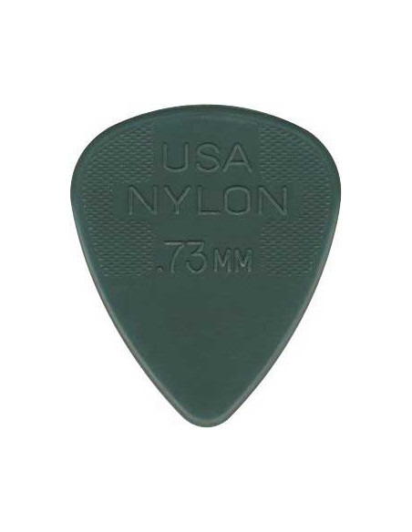 Lot de 6 médiators Nylon standard 0,73 MEDIUM