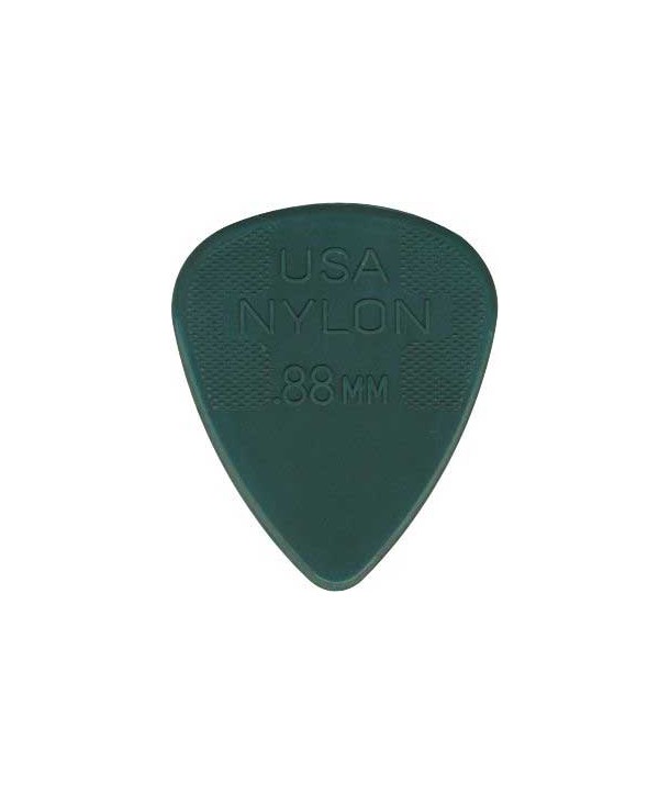 Lot de 6 médiators Nylon standard 0,88 Medium-dur